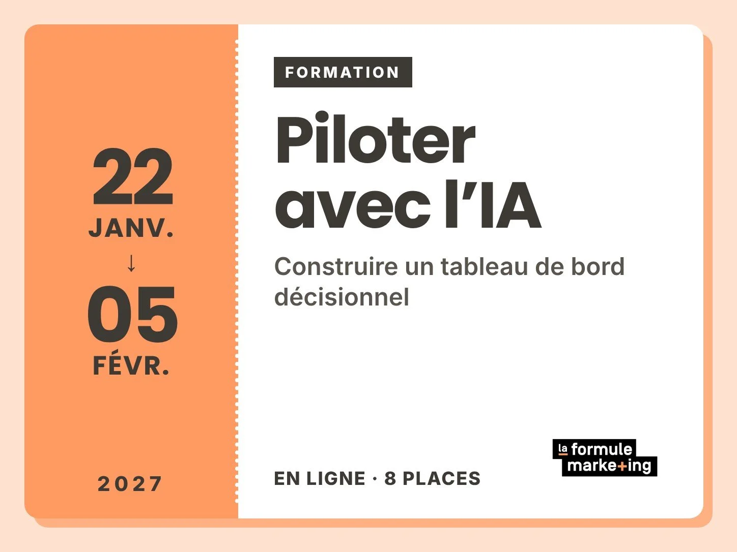 Piloter avec l'IA : construire un tableau de bord décisionnel