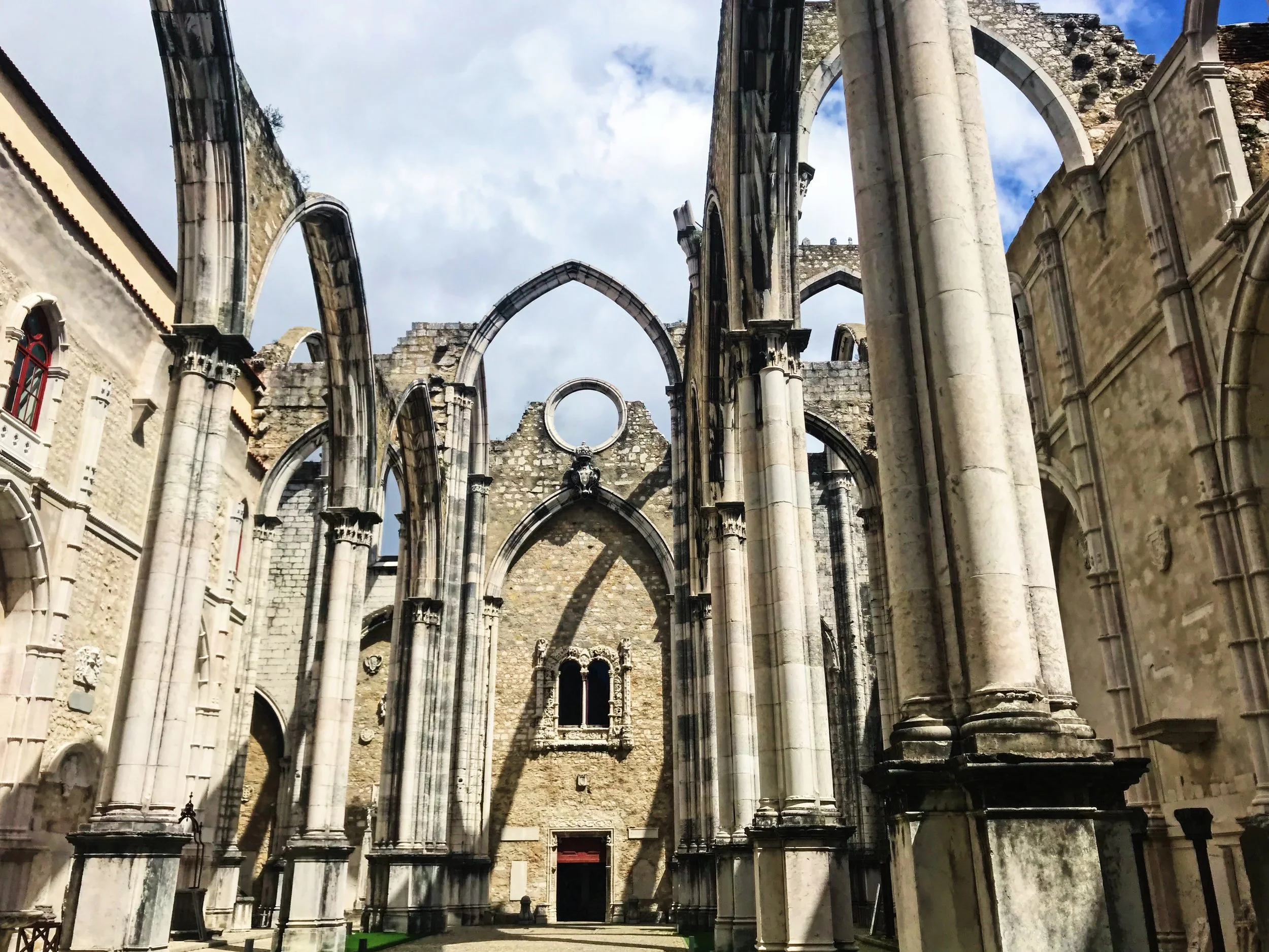  church ruins at the Carmo Archaeological Museum 
