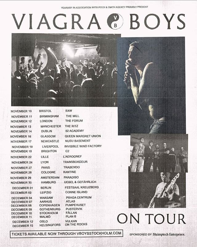 Viagra Boys fall tour on sale now!
FUTURE FUN