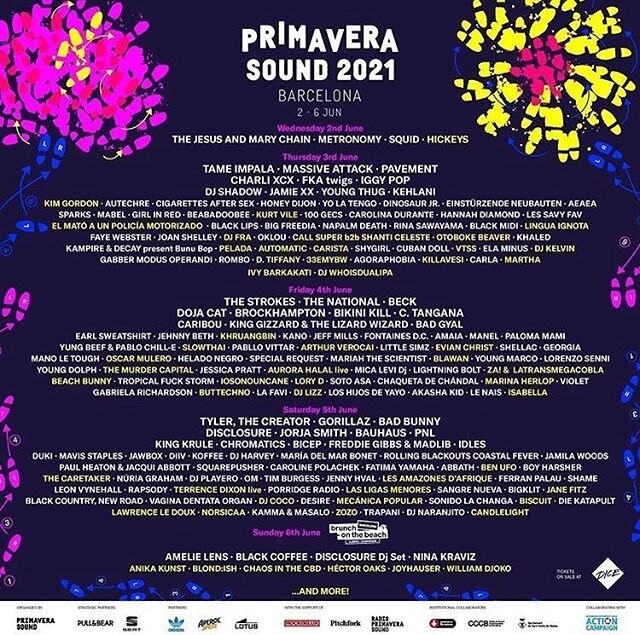 @primavera_sound 2021 featuring @automatic_band !