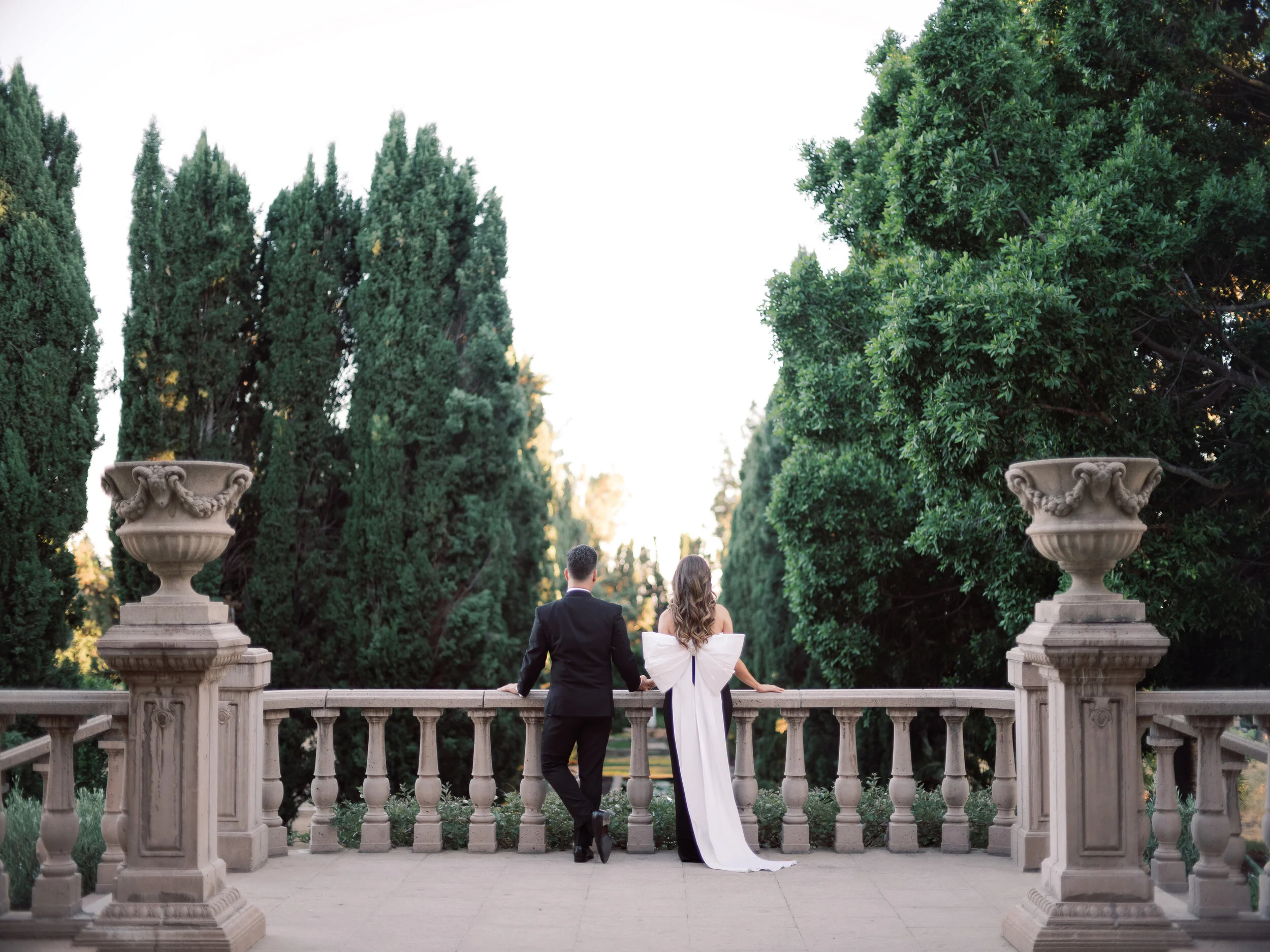 engagement session Los Angeles wedding bride and groom Beverly Hills west la Westwood reception
