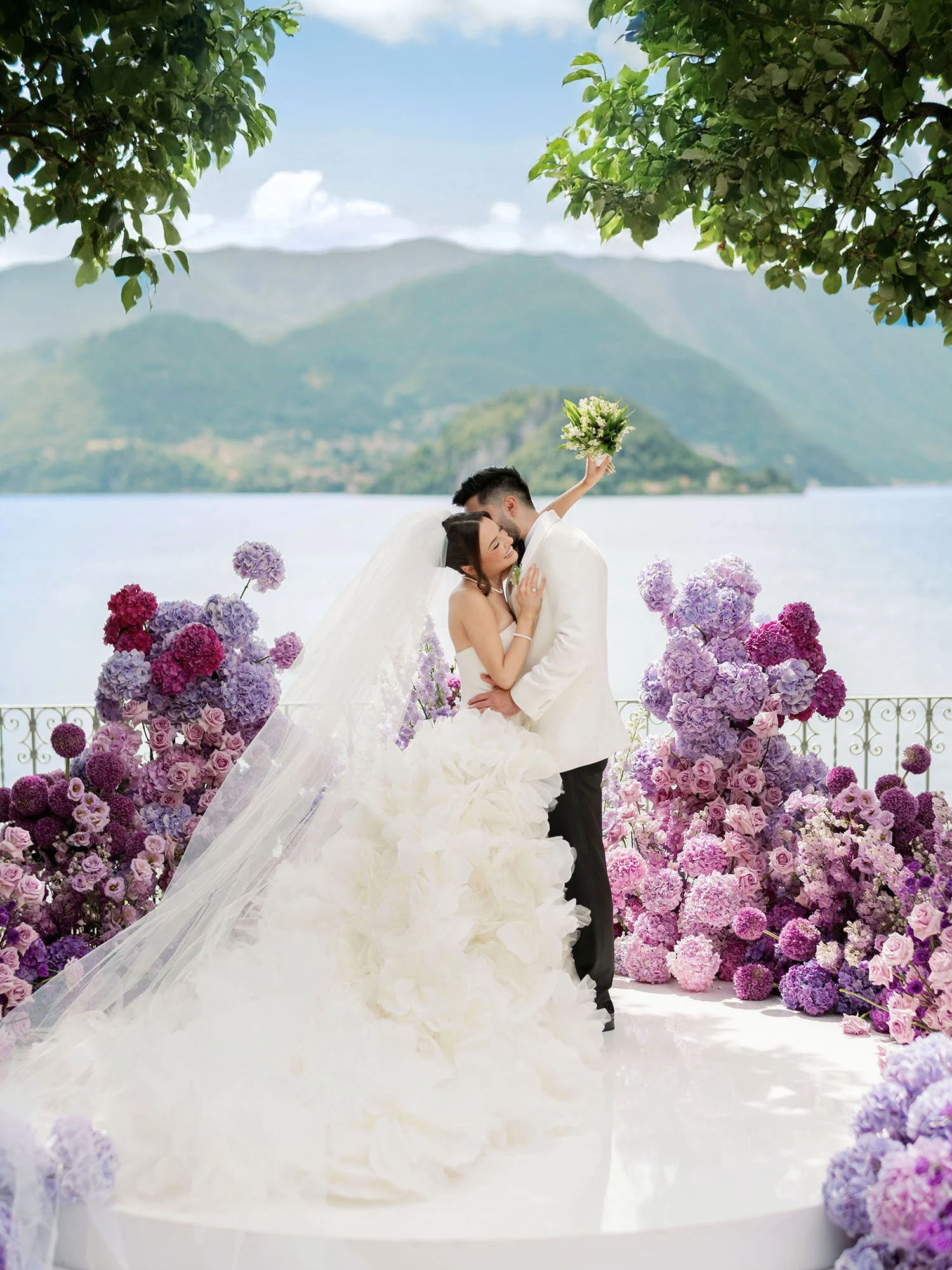 Lavender Dreams at Villa Cipressi in Lake Como