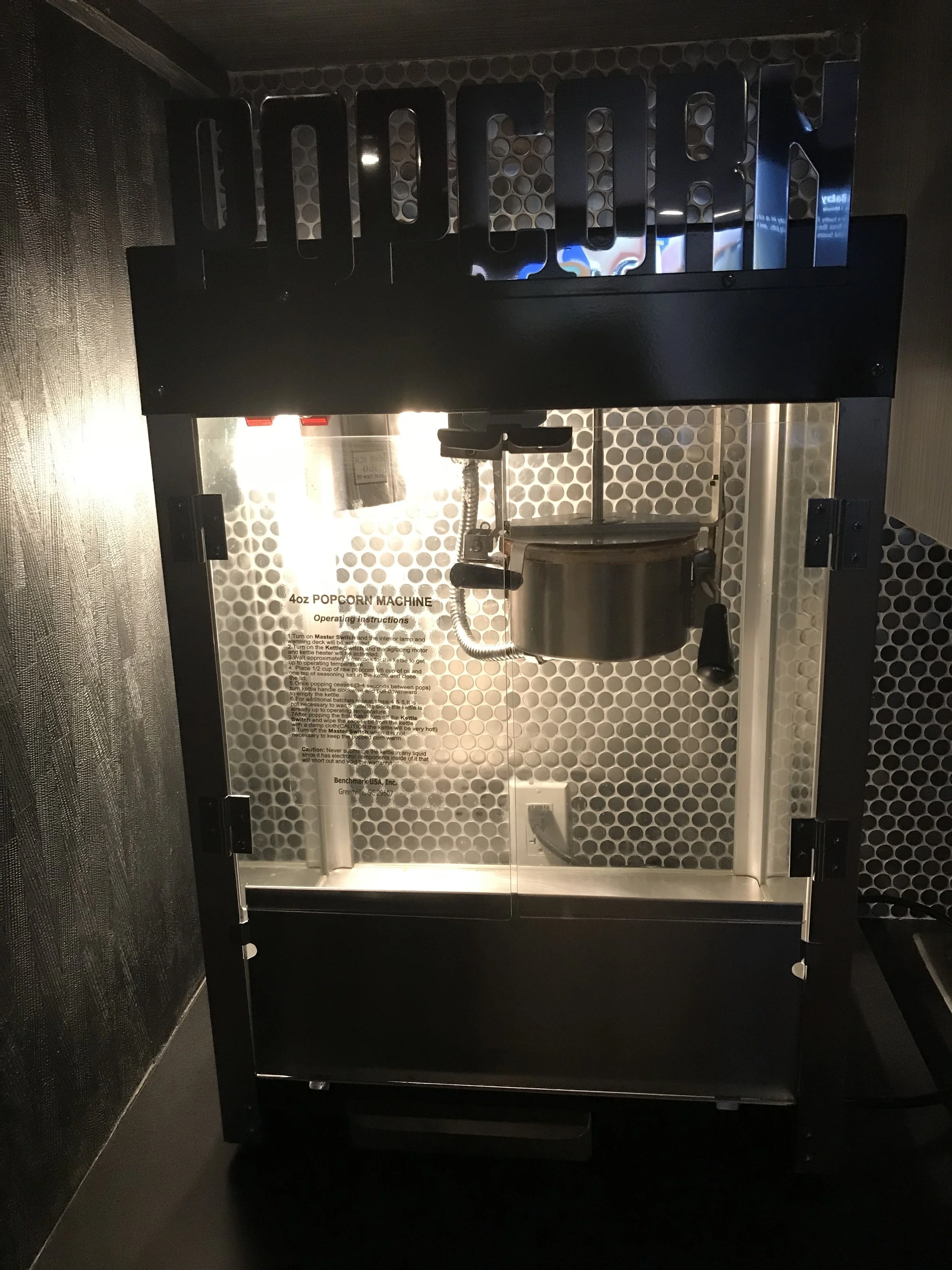 Movie Screening Room is a Perk