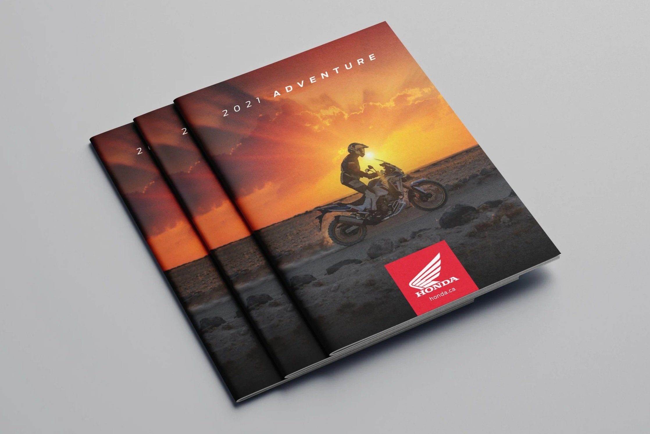 2021 Honda Adventure Motorcycle - Printed Brochure