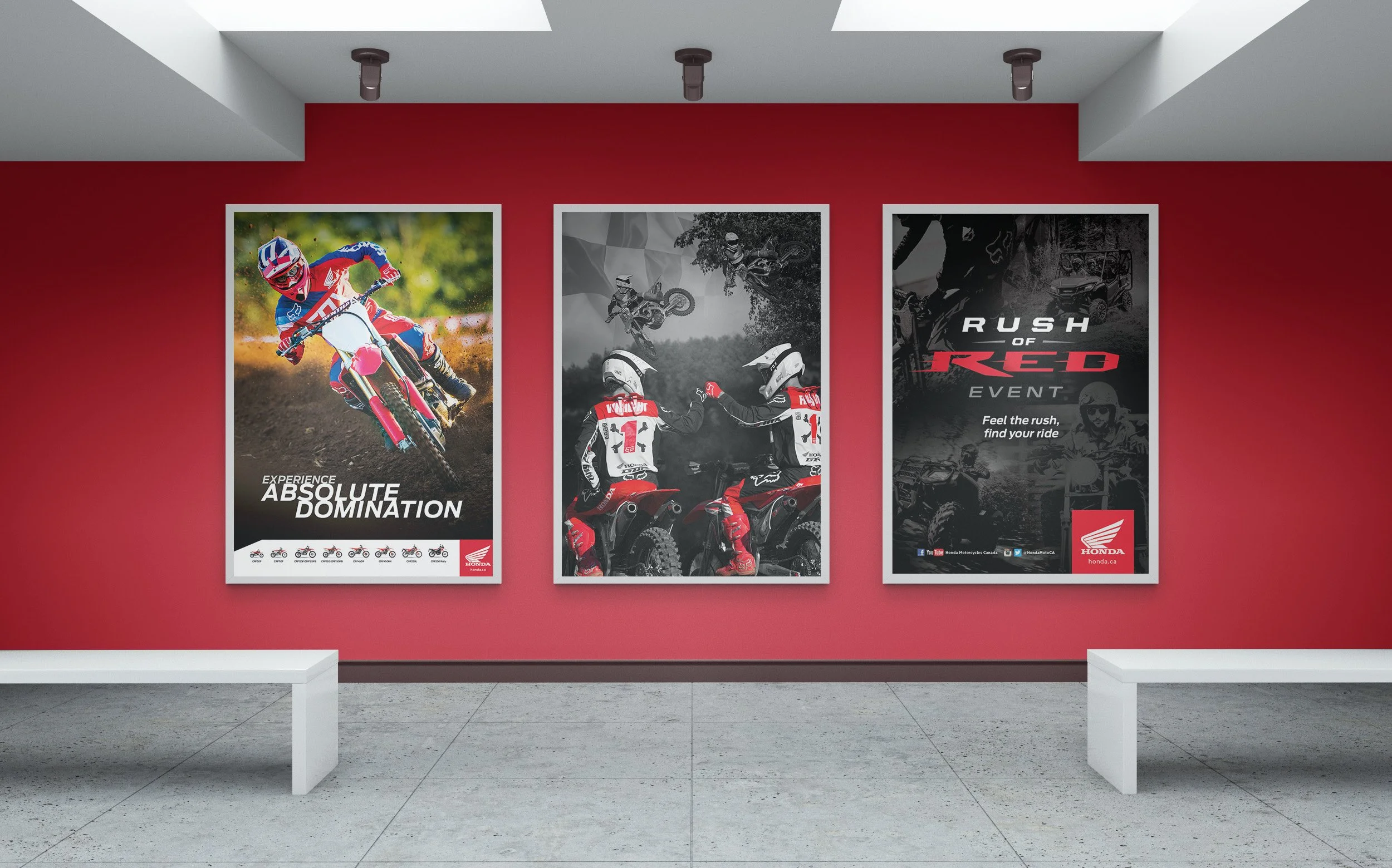 Honda Motorcycle poster gallery