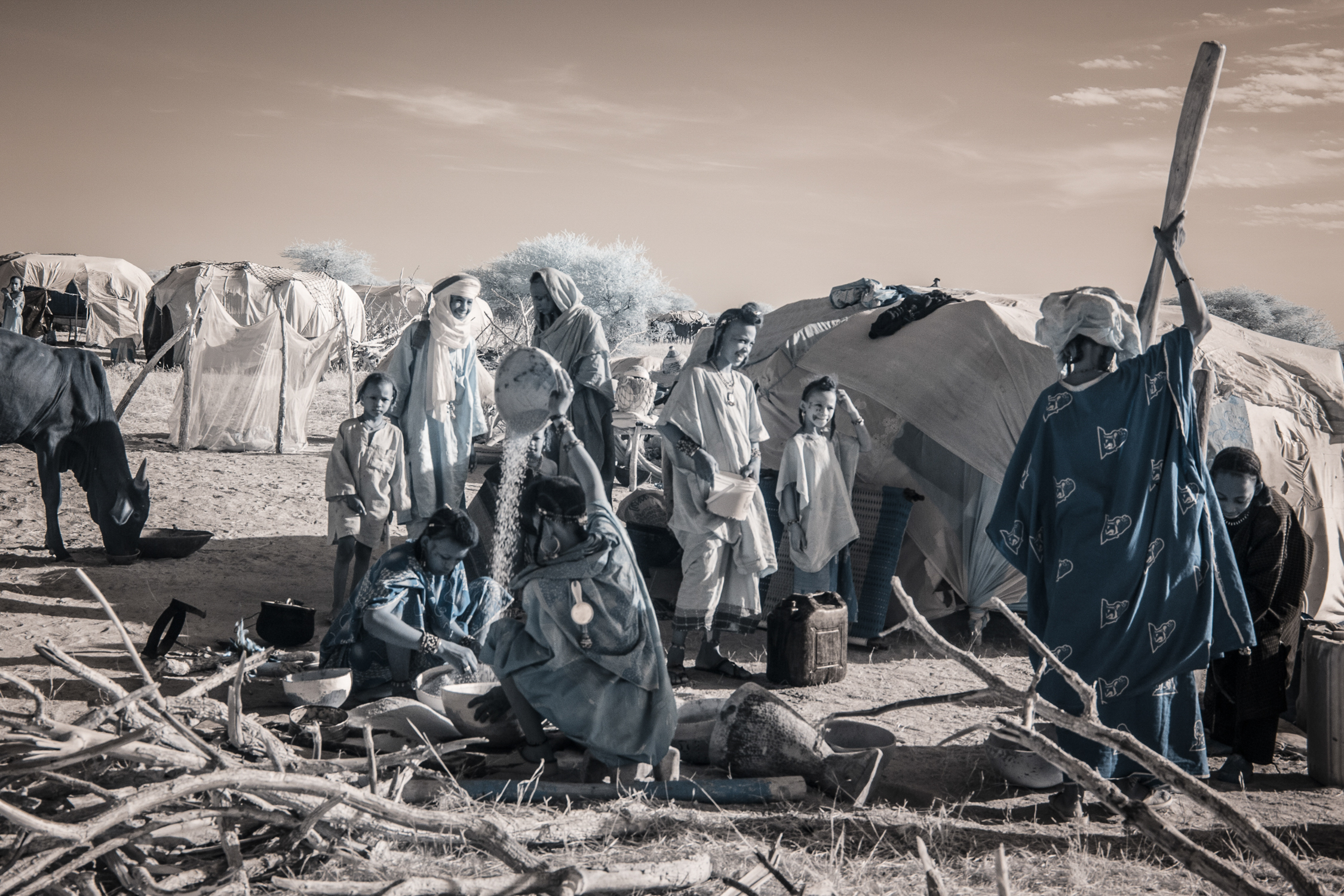 The Gerewol celebrates the fertility the rains bring to the parched edge of the Sahara.