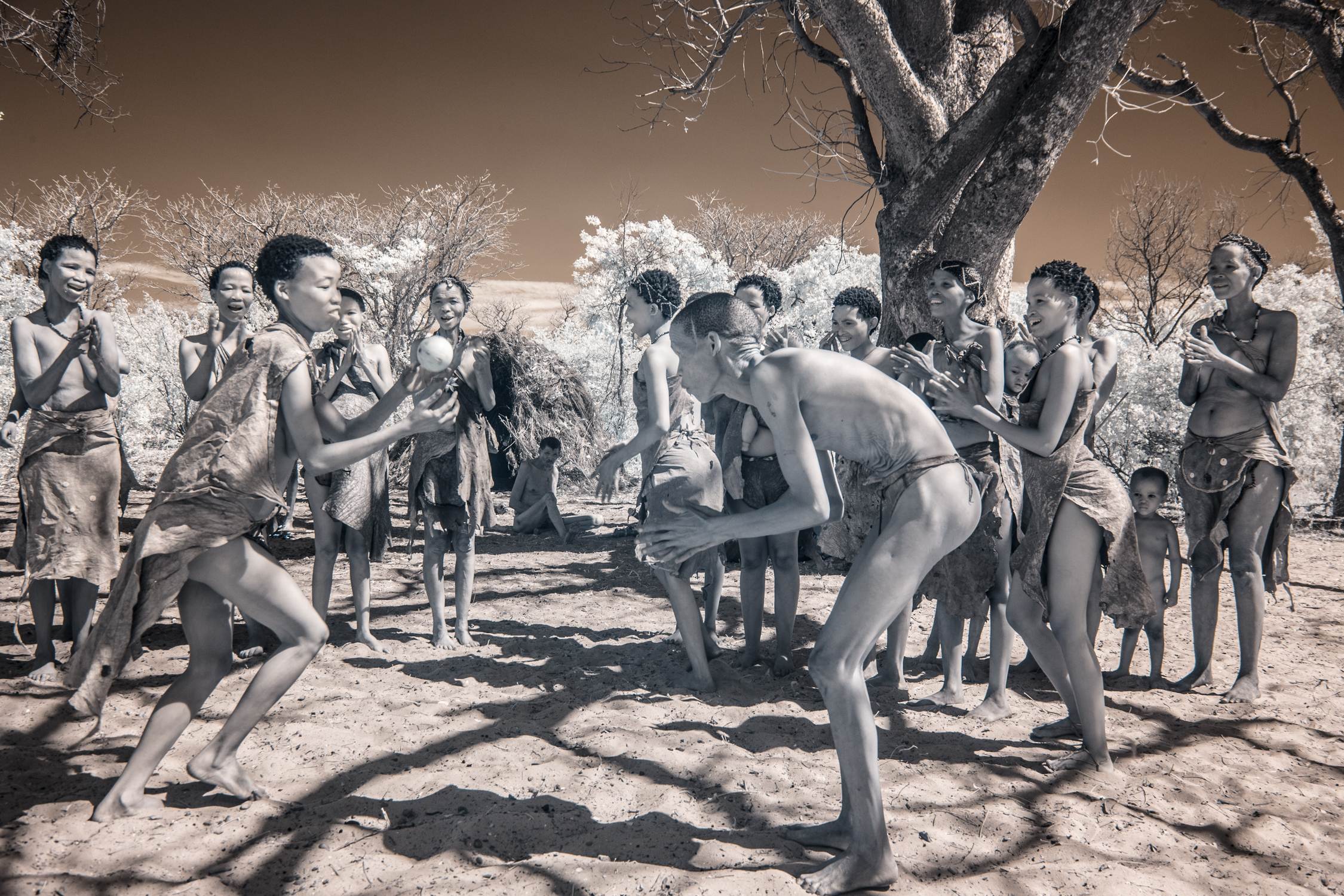 The San people.
