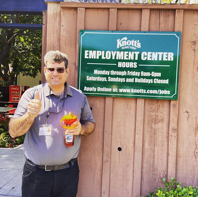 If you&rsquo;ve talked with our man Marshal, you&rsquo;d know his dream job is working with Knotts Berry Farm. Through hard work and dedication, he was able to get his opportunity and his foot in the door! So proud of you and your support team @katie
