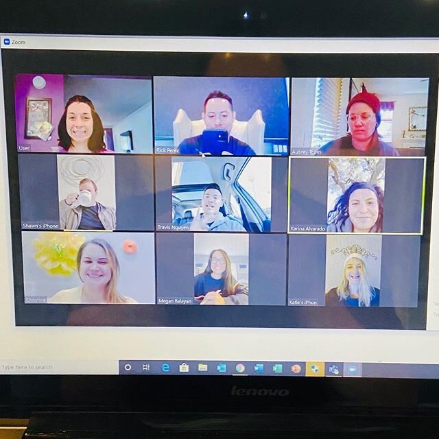 Our Management team just finished up our @zoom_video_communications meeting. We are excited to roll out our new distant learning platform for all the persons we serve! Stay tuned for details to sign up for art, social skills, writing, independent liv