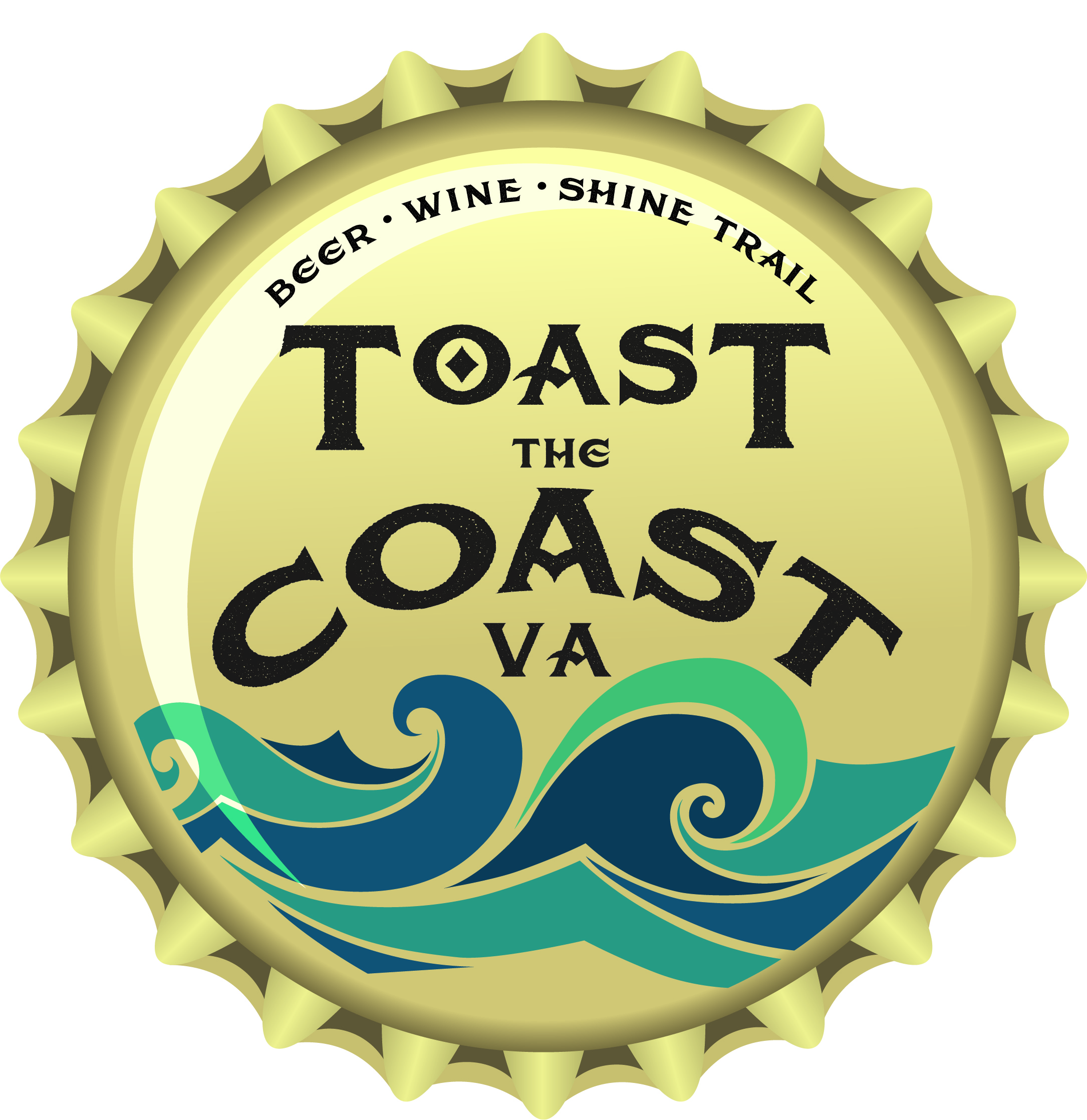 Toast the Coast VA Logo