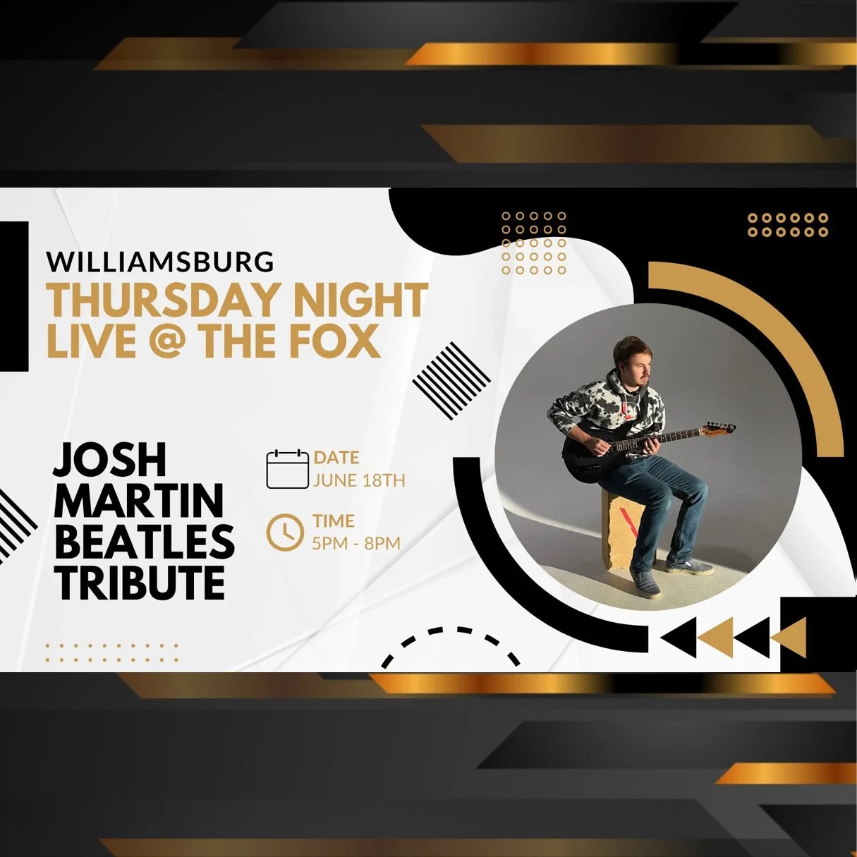 Thursday Night Live - Josh Martin Beatles Tribute &amp; Sing Along