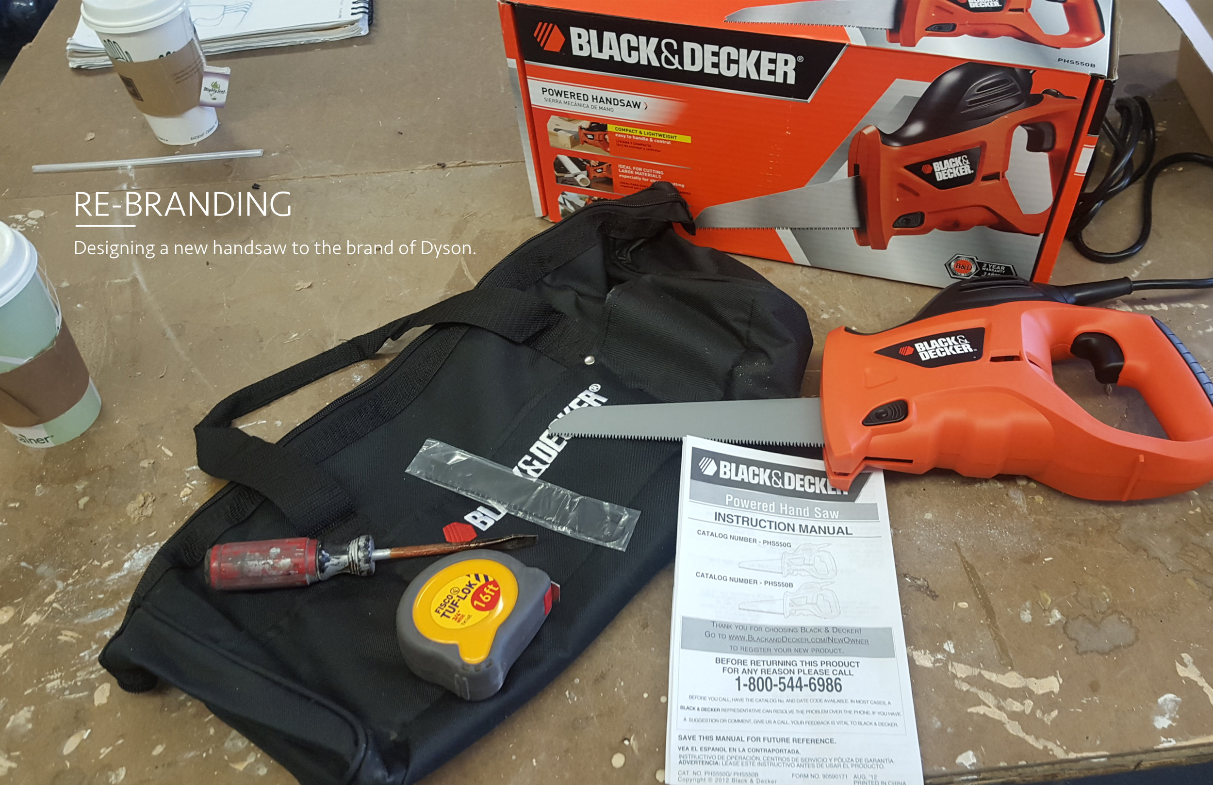Black & Decker PHS550B Compact Lightweight Easy To Handle Powered Hand Saw