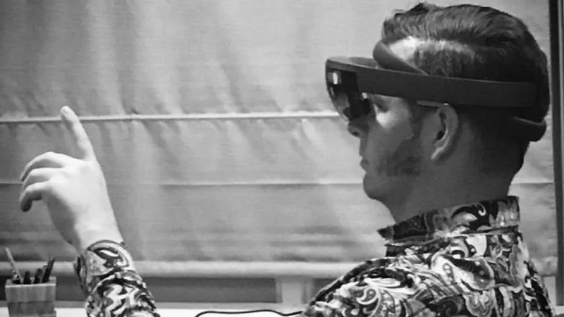 will with AR glasses bw.jpg
