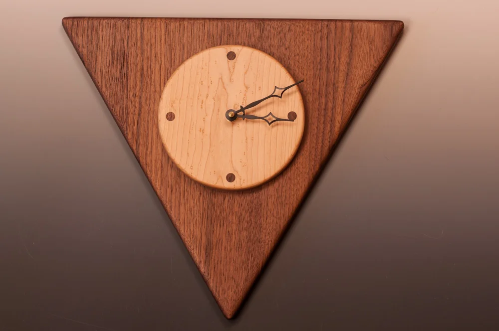 Sapele and Maple Triangle