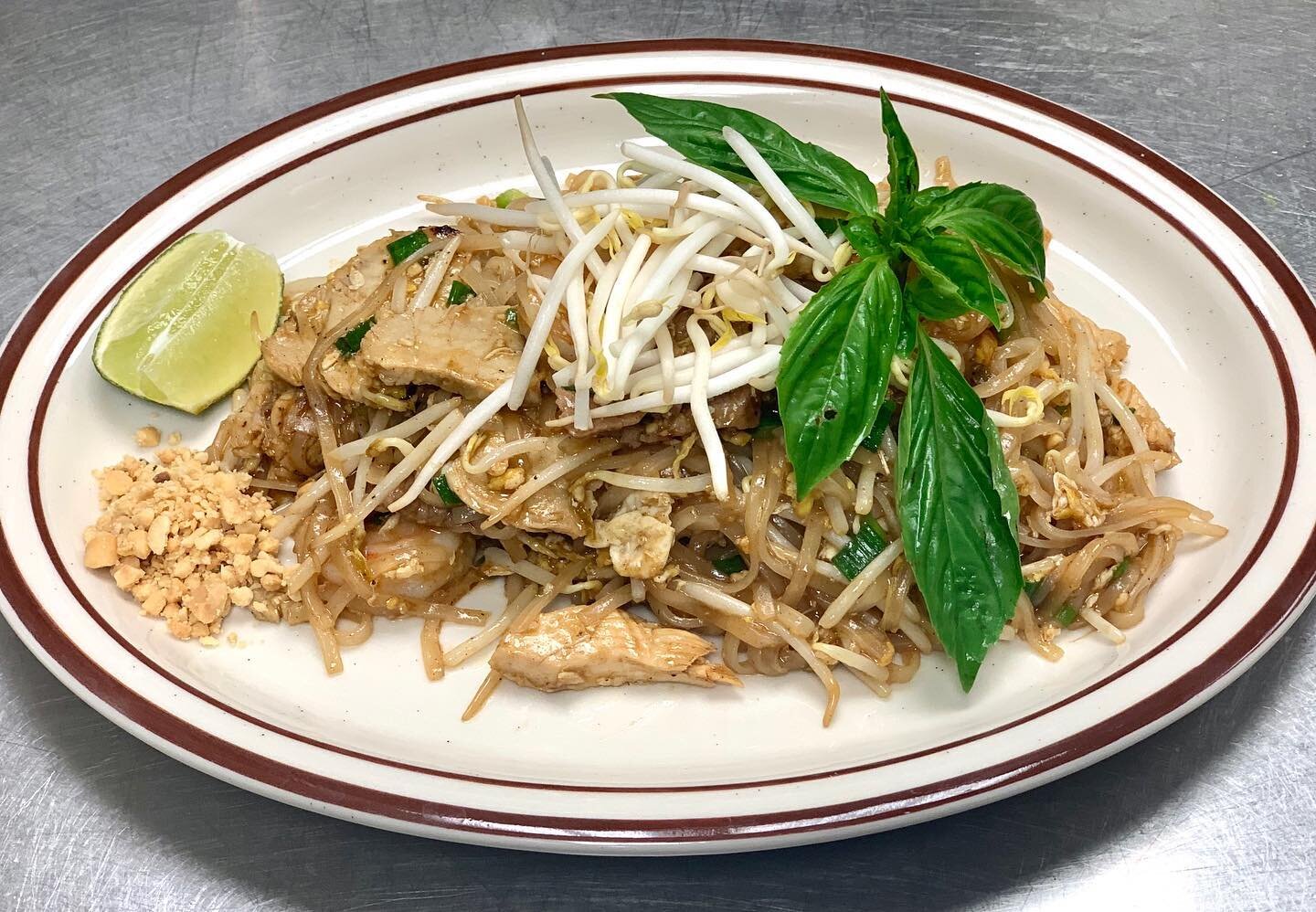 This is our chicken pad Thai #padthai #vietnamesefood #thaifood #raleigh #raleighfoodpics #raleighfoodies #raleighfood #raleighrestaurants