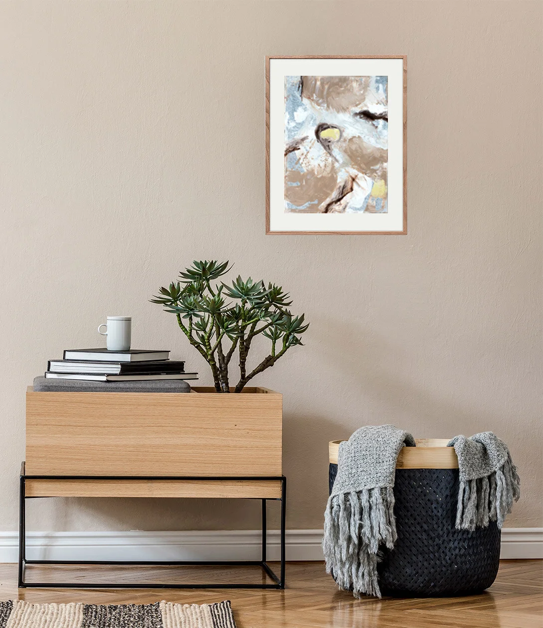Golfball_i_evjen.AnnaOmaFaroy.interiorkunst.bilde.kunst.bildevegg.bonsai.jpg