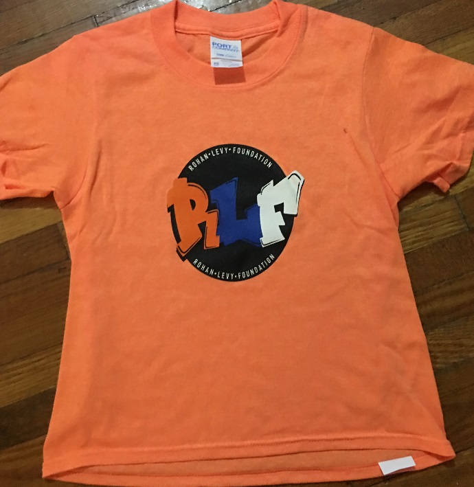 Orange RLF Unisex Logo Tee - Youth