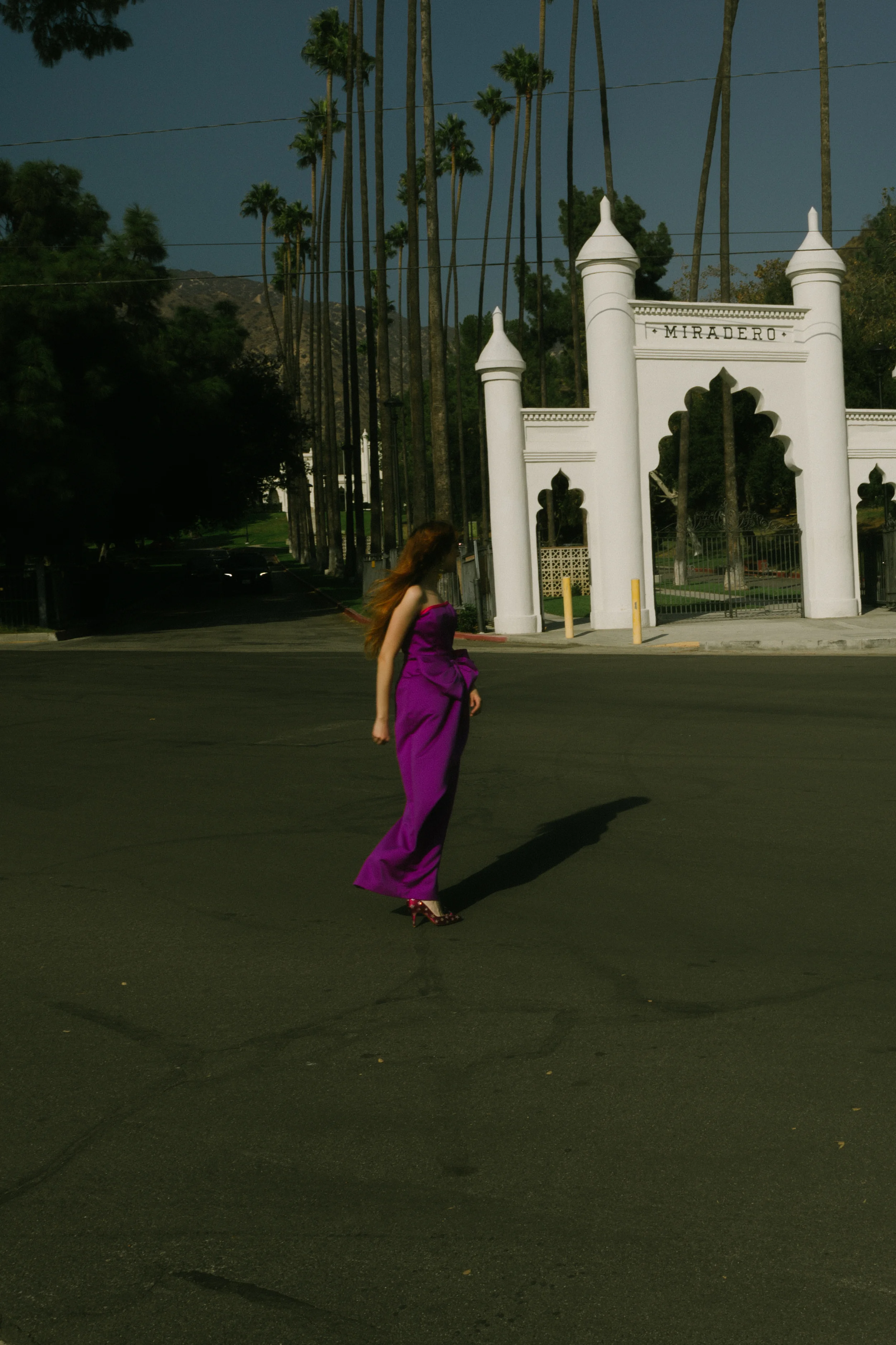 Strapless evening gown from Victor Costa