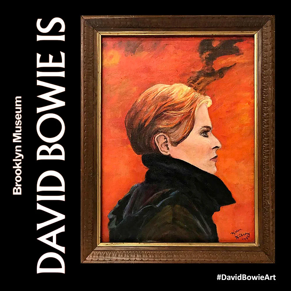 Bowie fan art #11 at Brooklyn Museum