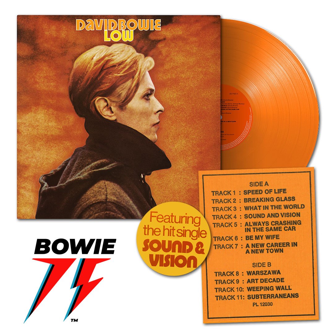 Religiøs botanist pave Low on orange vinyl for 45th anniversary — David Bowie