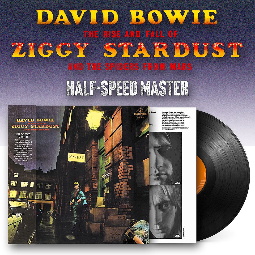 Ziggy Stardust 50th anniversary vinyl releases — David Bowie
