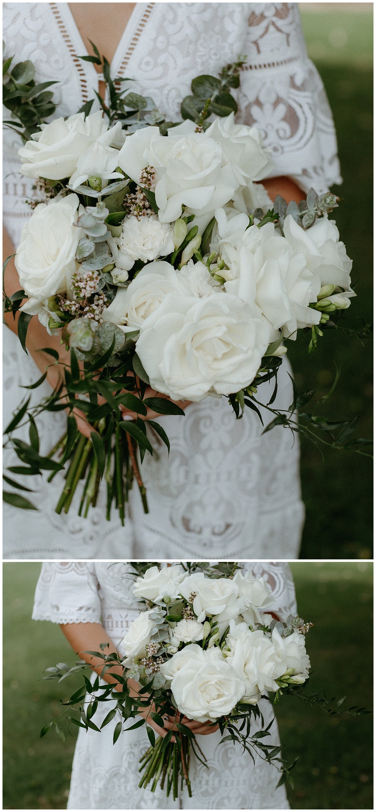 A micro wedding at New Farm Park in Brisbane