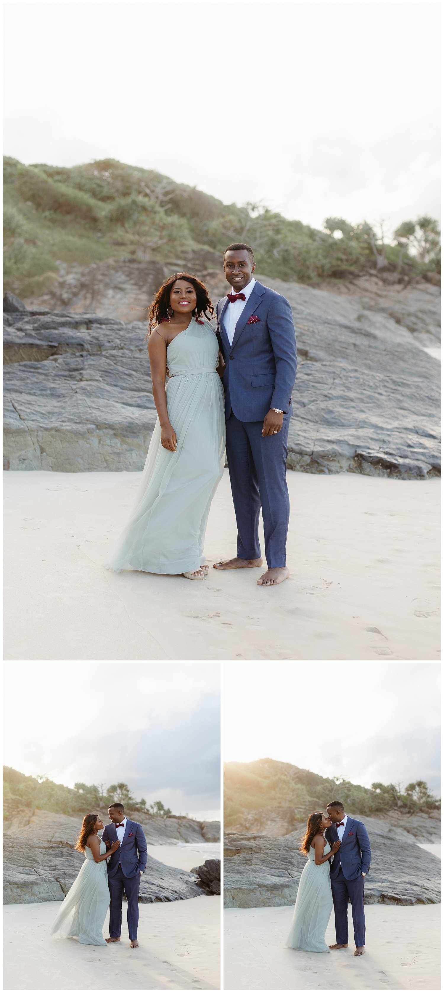 Norries Beach Wedding anniversary session