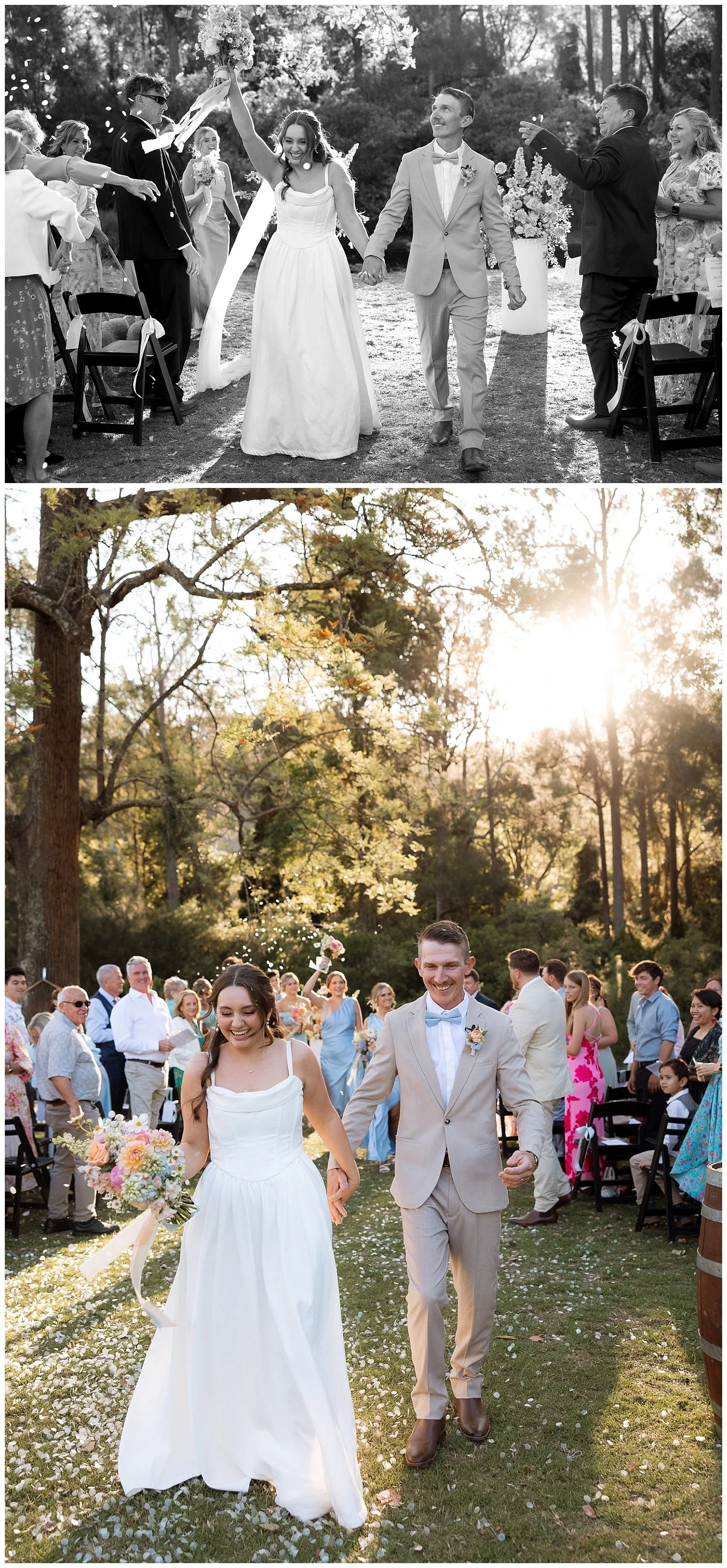 O'Reilly's Canungra Valley Vineyards wedding captured by Scenic Rim and Gold Coast wedding photographer