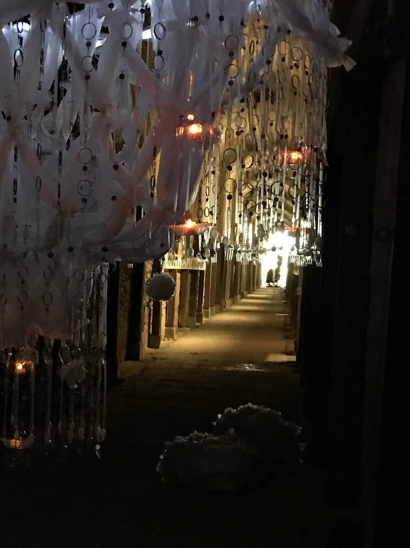 Solar Junk Chandelier