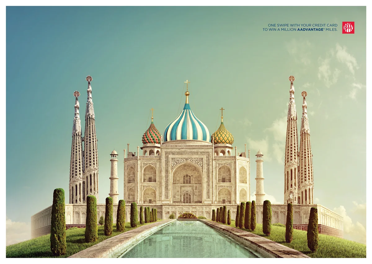 Saint Basil’s Cathedral • Taj Mahal • Sagrada Familia