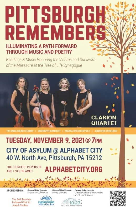 Pittsburgh Remembers: Illuminating a Path Forward through Music and Poetry