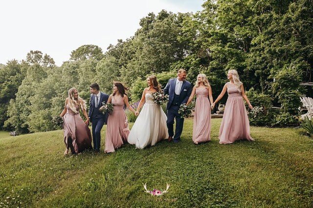 Pt. 2 of April and Josh (and their bridal party) looking like actual models! 

Family is so important to these two, and it was evident through their whole day. April&rsquo;s son walked her down the aisle and our hearts melted.

So excited to share al