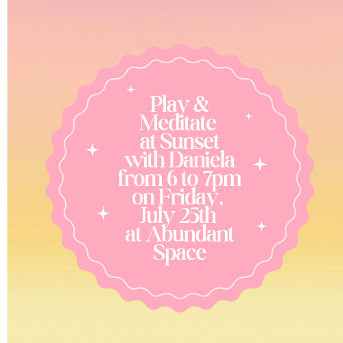 Play & Meditate at Sunset