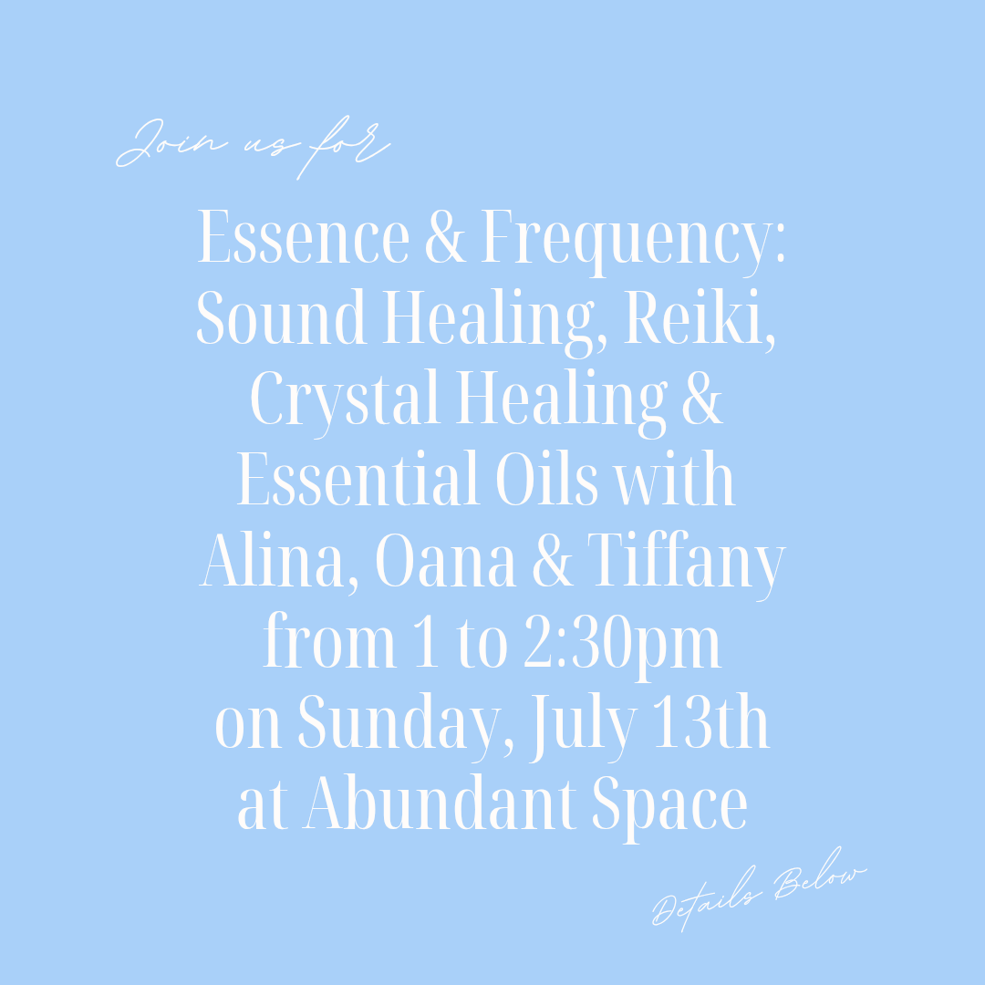 Essence & Frequency: Sound Healing, Reiki, Energy Healing & Essential Oils