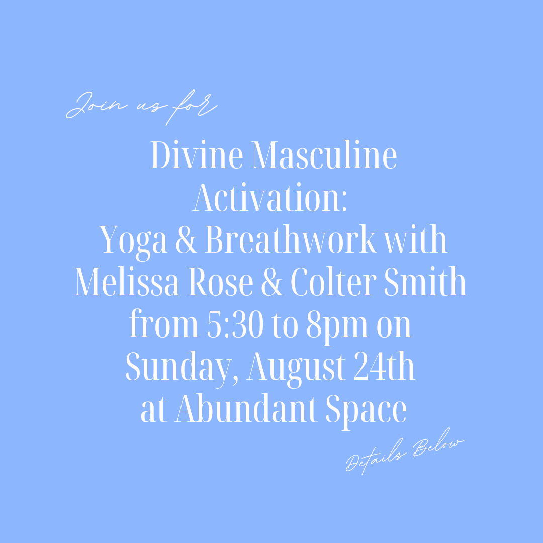 Divine Masculine Activation: Yoga & Breathwork