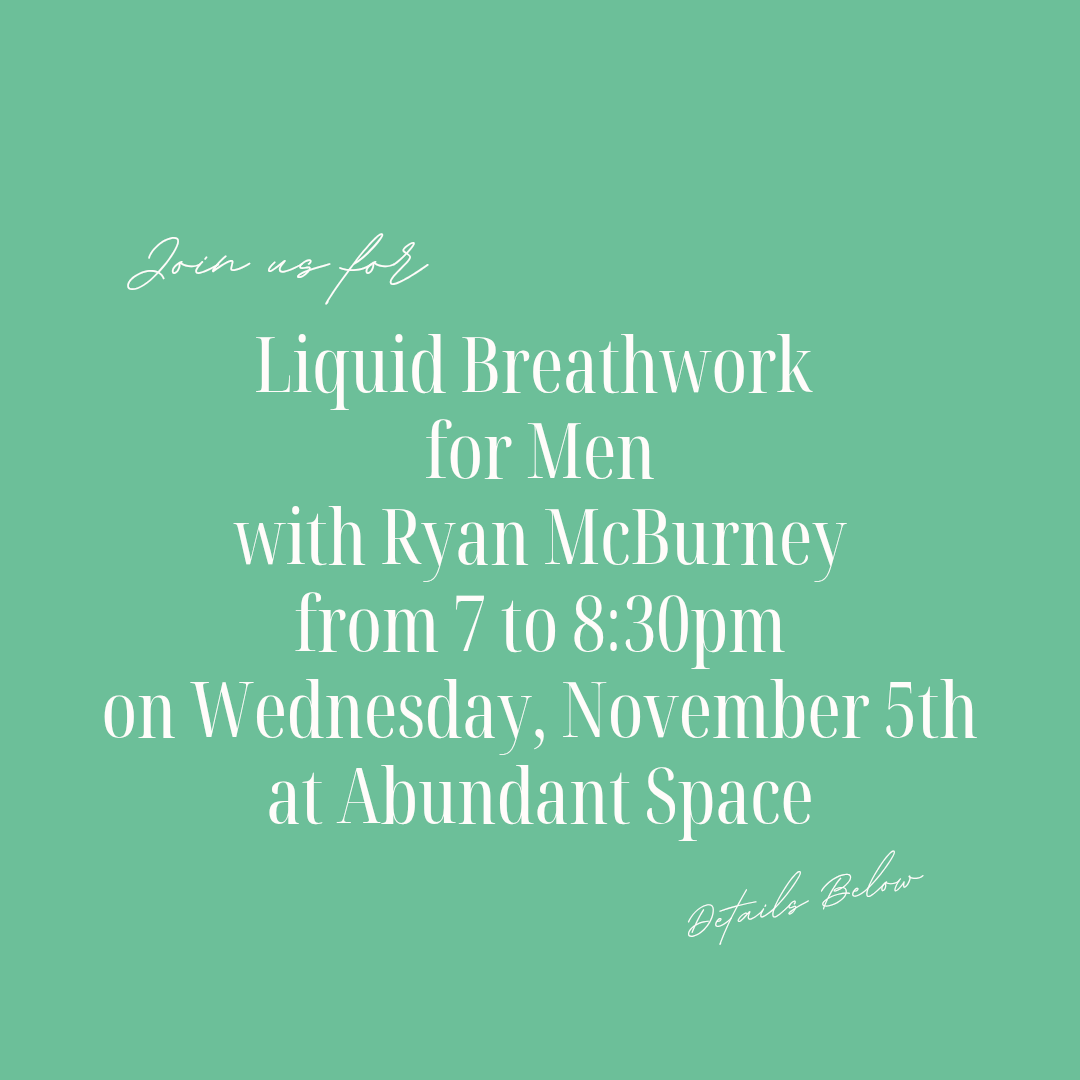 Liquid Breathwork for Men