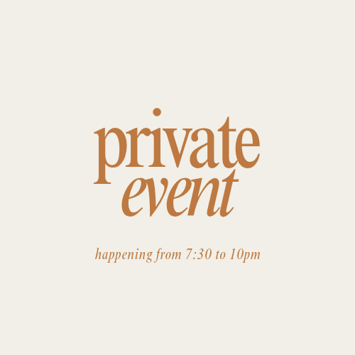 Private Event