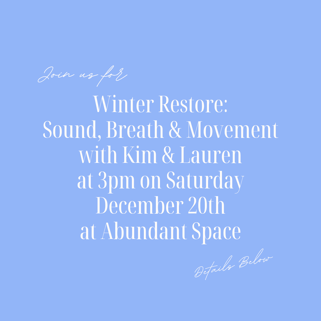 Winter Restore