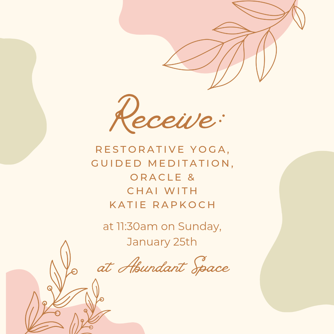 Receive: A Morning of Stillness, Connection & Nervous System Reset