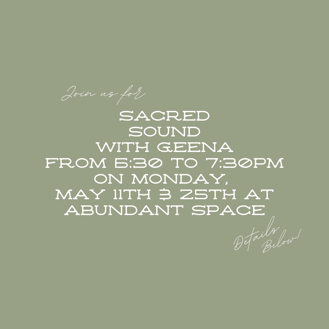 Donation Based Sacred Sound