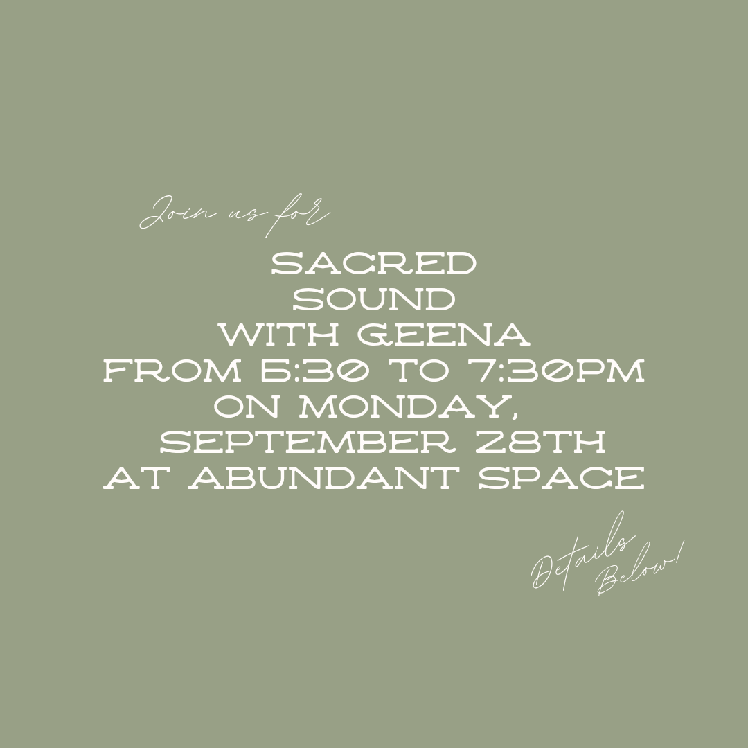 Donation Based Sacred Sound 
