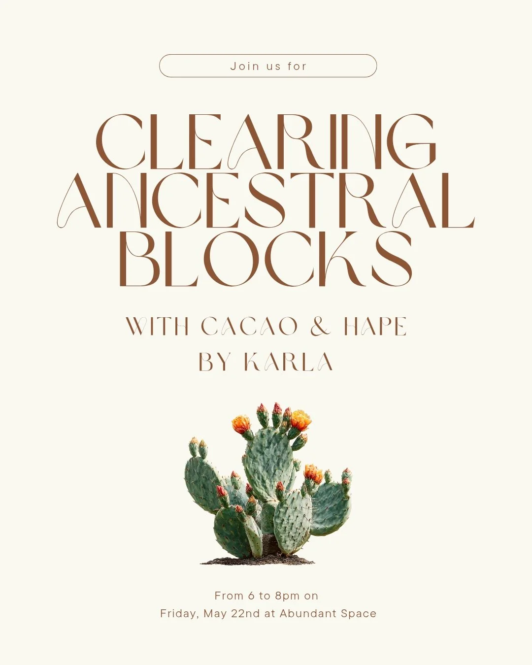 Clearing Ancestral Blocks with Hape &amp; Cacao