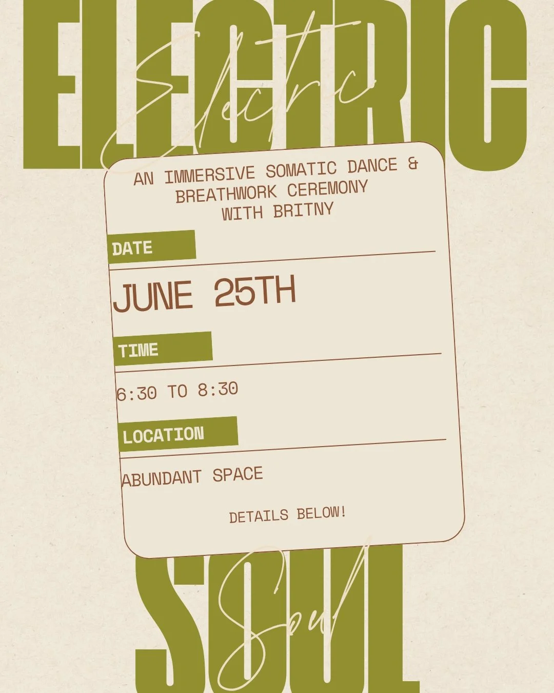 Electric Soul Experience: 