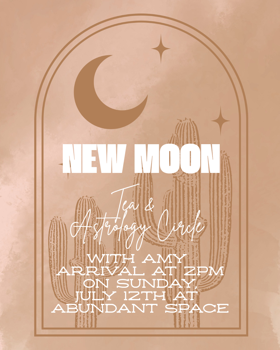 New Moon Tea &amp; Astrology Circle