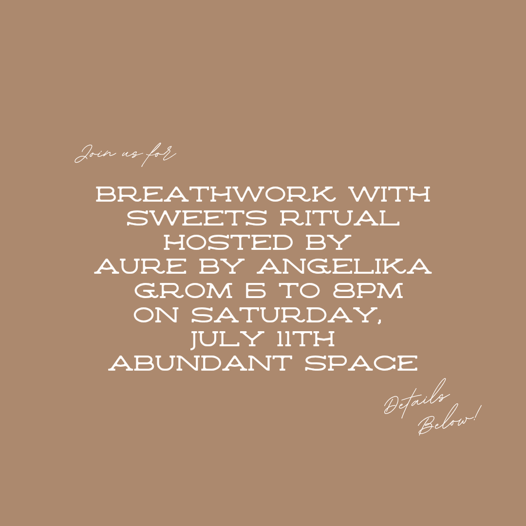 Breathwork With Sweets Ritual