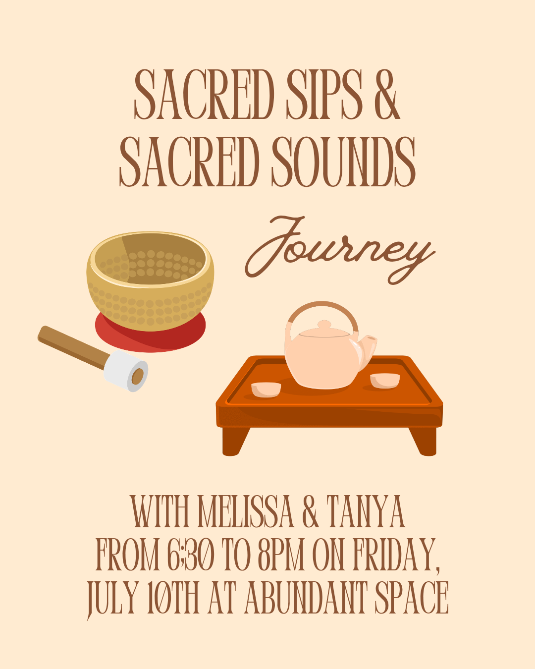 Sacred Sips &amp; Sacred Sounds