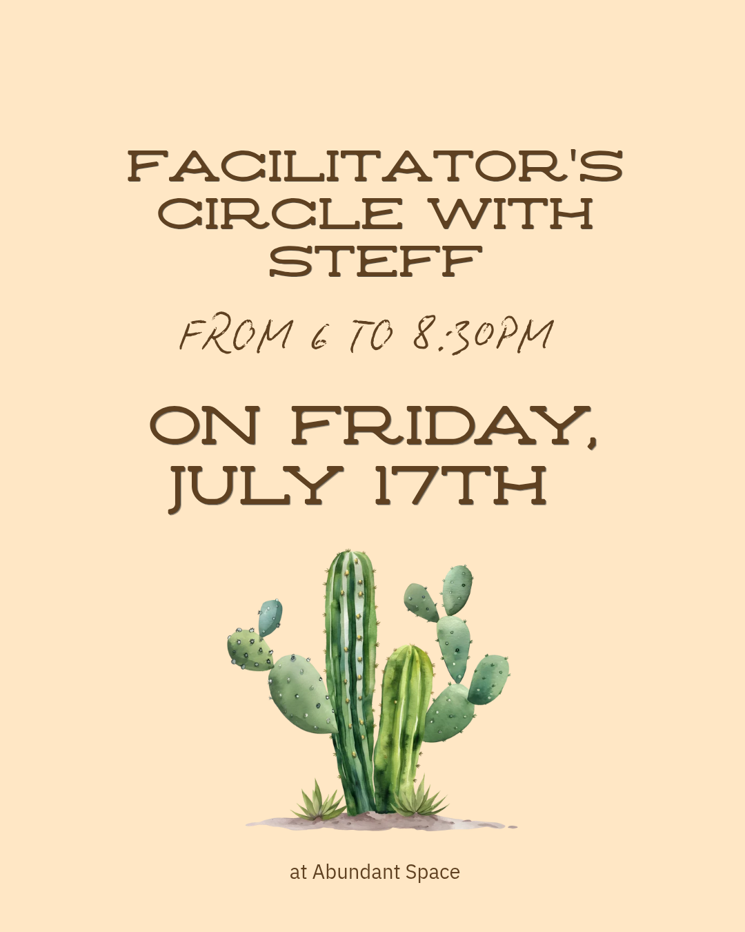 Facilitator's Circle
