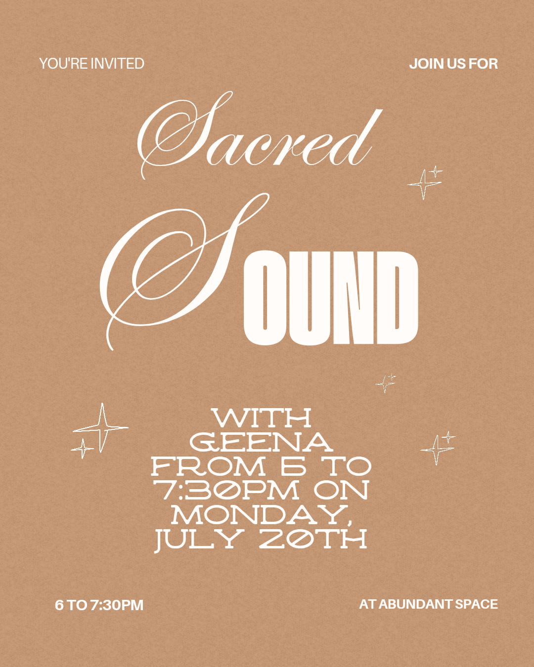 Donation Based Sacred Sound
