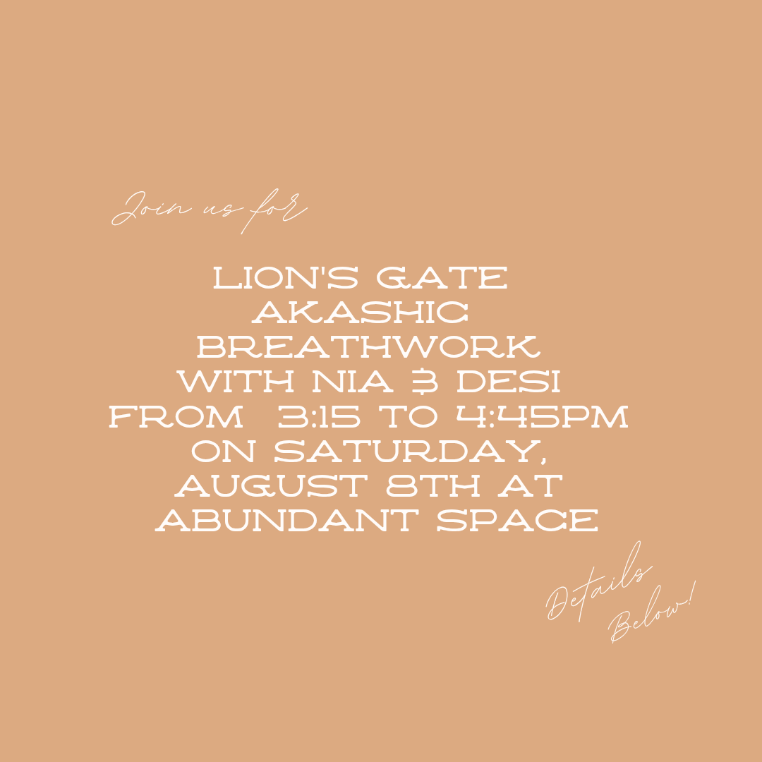 Lion's Gate Akashic Breathwork