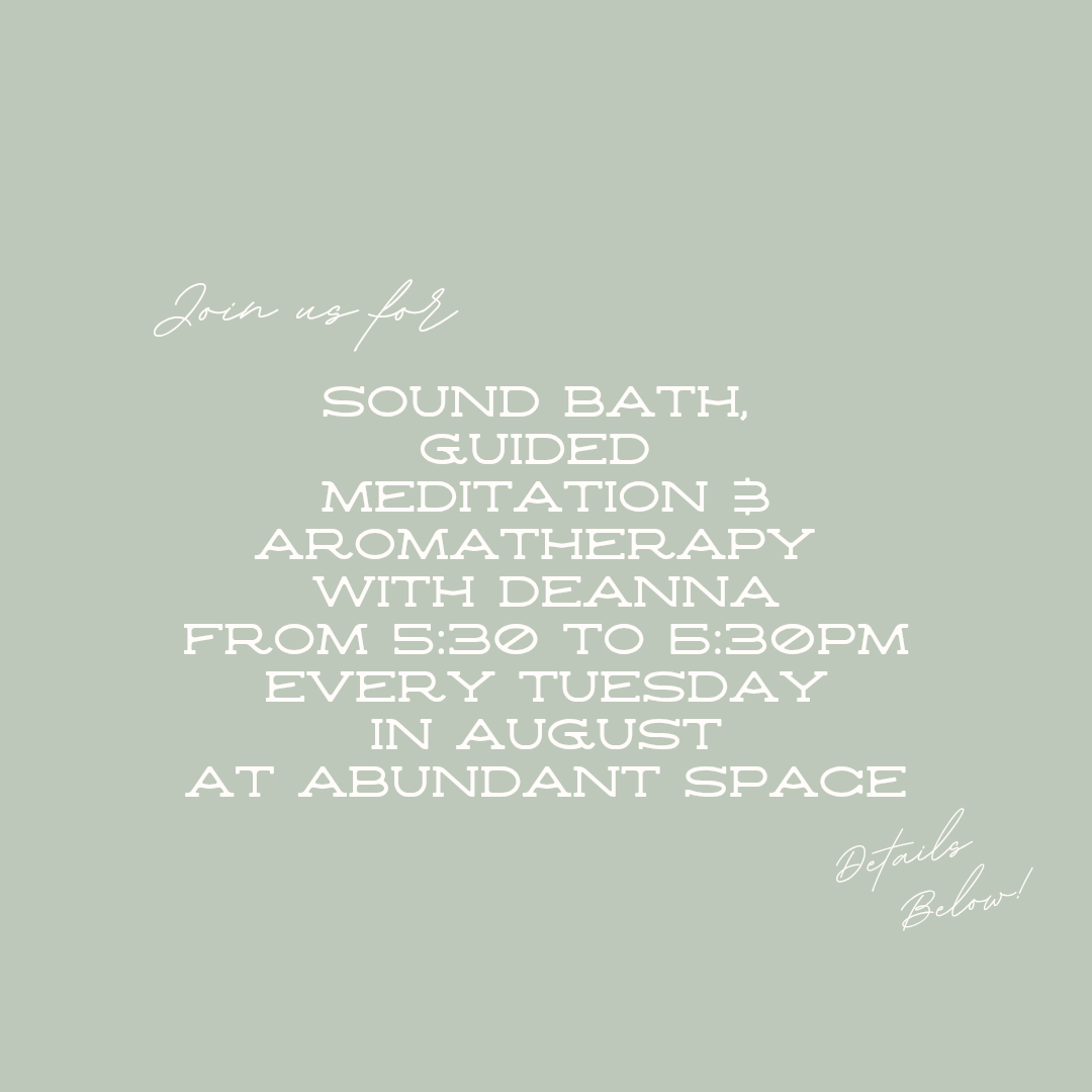 Sound Bath with Guided Meditation &amp; Aromatherapy